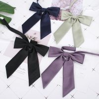 Ladies Students Bowtie Wedding JK solid Business Bow Tie Butterfly School Uniform Blue Neck Ties Women Skinny Gravatas Cravat Nails Screws Fasteners