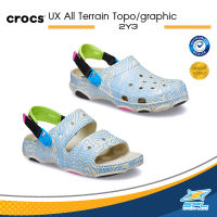 Crocs Collection รองเท้าแตะ รองเท้าลำลอง รองเท้า Crocs UX AllTerrain Topographic 208262-2Y3 (2490) / Graphic 208254-2Y3 (2090)