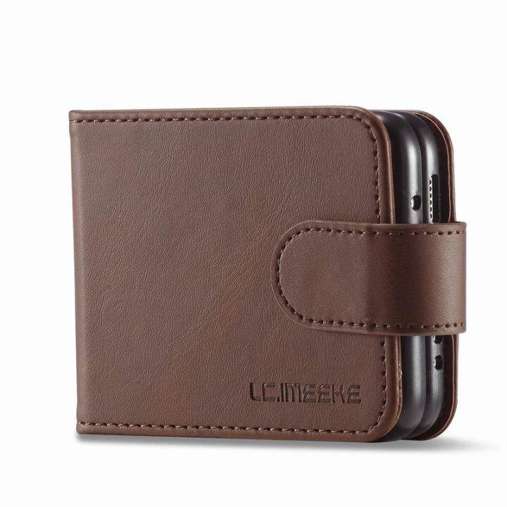 for-samsung-galaxy-z-flip-3-5g-case-flip-wallet-magnetic-cover-for-samsung-z-flip-3-zflip-3-5g-case-leather-stand