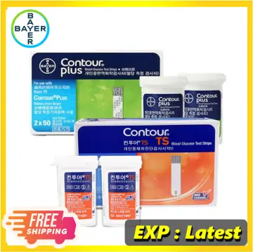 Contour Plus Blood Glucose Test Strips 50s