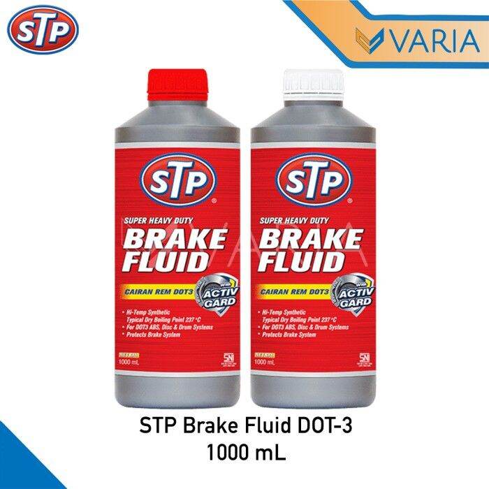 STP Brake Fluid DOT3 1000 ml 1 L ActivGard Minyak Oli Rem Mobil Motor