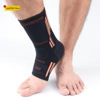 ถุงเท้าไนลอนสำหรับเท้า Plantar Fasciitis อาการบาดเจ็บบาสเก็ตบอลแบดมินตัน AZM7500สำหรับการฟื้นฟูการบาดเจ็บกีฬากลางแจ้งการ์ดป้องกันผ้ายืดป้องกันข้อเท้าผ้ารัดข้อเท้าปลอก