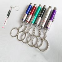 ✟▲ Mini LED Flash Light UV ultraviolet light With Keychain For Outdoor laser pen Portable touch lights laser pointer