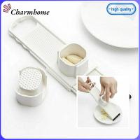 CHARMHOME ปรับได้ปรับได้ เอบีเอสเอบีเอส อุปกรณ์เสริมห้องครัว เครื่องตัดกระเทียม เหล็กไร้สนิม 2 in 1 เครื่องตัดแครอท