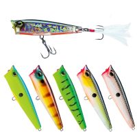 【DT】hot！ 65mm 7g Topwater Isca Artificial Hard Bait Freshwater Pike Trout Wobbler Fishing Lures Pesca P369