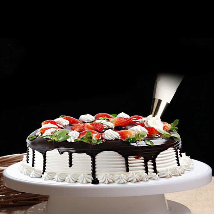 quality-rotating-cake-turntable-with-2-icing-spatula-and-3-icing-smoother-revolving-cake-stand-white-banking-cake-decorating