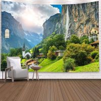 【PH Ready Stock】 150*100cm Tapestry Forest Landscape Home Decor Wall Decor Tapestry Hanging