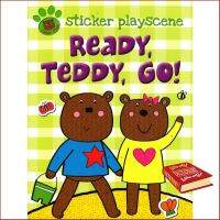 จัดส่งฟรี *** หนังสือ Sticker Playscene Teddy Time: Ready, Teddy, Go! : 9781849588706