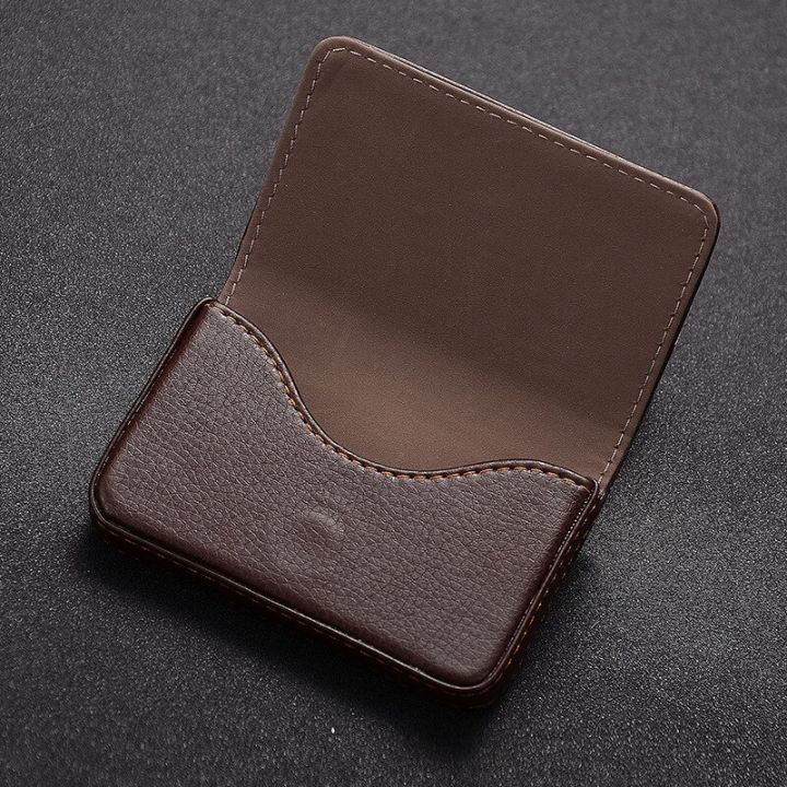 free-custom-letters-creative-business-card-case-pu-leather-gift-business-card-case-card-holders