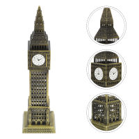 Creamnin สถาปัตยกรรม England Metal Building Model Model Model Metal Craft Ornament