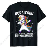 Dabbing Unicorn Nursicorn Funny Nurse T-Shirt Tees Rife Casual Cotton Mens Tshirts Design