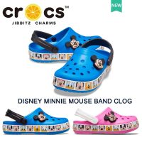 kids crocs DISNEY MINNIE MOUSE BAND CLOG Childrens Hole Shoes Beach Soft Anti-Slip Sandals#207720