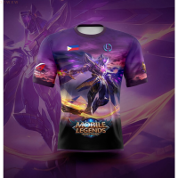 เสื้อ Mobile Legends ML (สต็อกเพียงพอ) - Kaja (Skyblocker) - เสื้อยืดระเหิดคุณภาพดี XS-5XLคุณภาพสูง size:S-5XL