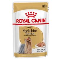 Royal Canin Yorkshire Terrier อาหารสุนัขพันธุ์ยอร์คไชร์เทอร์เรีย 85g x 1 ซอง