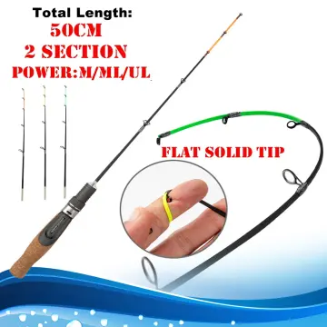Portable Fishing Pole 2.1-4.5M Movable wheel seat Fishing Rod