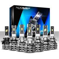 NOVSIGHT Car Headlight Bulbs Led H7 H4 H1 H3 H11 H13 9005 9006 9007 Mini Size Decoder Car Light 80W 15000LM 6500K Auto Headlamp