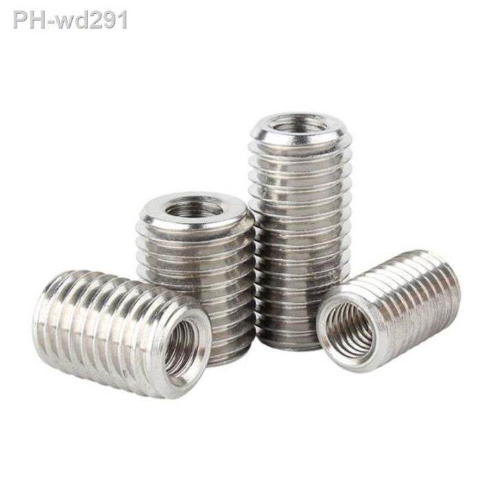 xpcs-m2-5-m3-m4-m5-m6-m8-m10-m12-thread-adapter-screw-sheath-304-stainless-steel-internal-external-male-female-conversion-nut