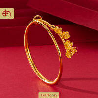 Everhoney Women S Gold ขยายกำไลข้อมือ Dainty ดอกไม้สร้อยข้อมือสุภาพสตรีเครื่องประดับสำหรับผู้หญิง Girls