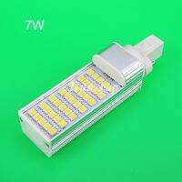 [HOT QQZIWWUJJWG 104] 5ชิ้น/ล็อต7วัตต์ G23 E27 G24 SMD 5050 LED ข้าวโพดหลอดไฟ PL แสง Bombillas สปอตไลสำหรับตกแต่งบ้านแนวนอนเสียบโคมไฟจัดส่งฟรี