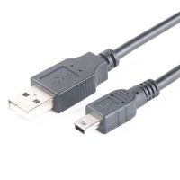 สายเคเบิลซิงค์ข้อมูล USB สีดำสีขาวสำหรับ Pioneer D0510A D0510BW D0523A