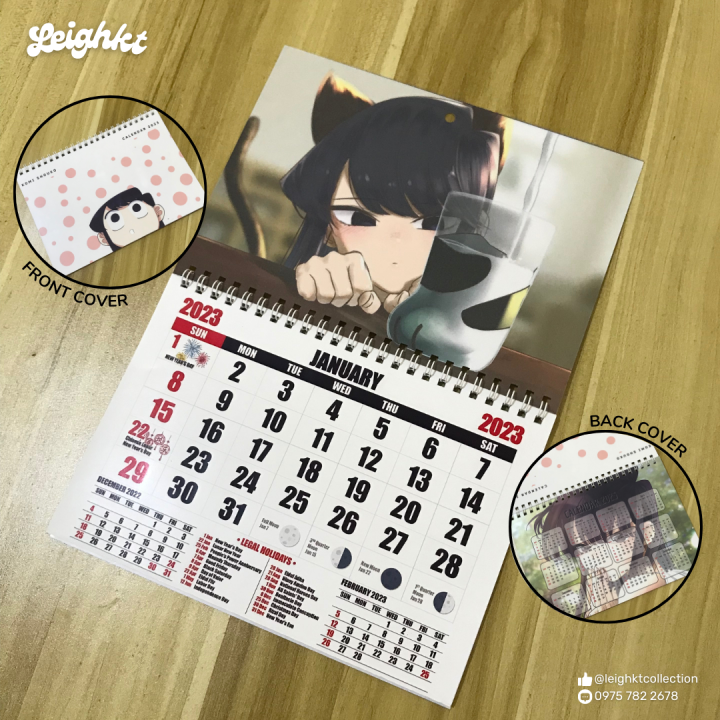 2023 Anime Desk / Wall Calendar - Etsy