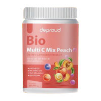 Deproud Bio Multi C Mix Peach วิตามินซีสด ดีพราว วิตามินซีสามรส