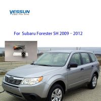 For Subaru Forester SG SH 2009 2010 2011 2012 HD CCD Rear View Reverse Backup Camera /license plate housing mount