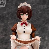 Model โมเดล Figure ฟิกเกอร์ By Skytube สกายทูป Iya na Kao Sarenagara Opantsu Misete Moraitai Maid`s Chitose Ito ไชโตเซ อิโตะ Classic Brown Ver Anime ของสะสมหายาก อนิเมะ การ์ตูน มังงะ คอลเลกชัน ของขวัญ Gift New Collection Doll ตุ๊กตา manga