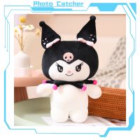 เทคโนโลยี A2Z กวางสีส้ม40/60Cm Sanrio กำมะหยี่เชอร์รี่ Kuromi ของเล่นตุ๊กตาเมโลดี้ของฉันกรรไกรขนาดใหญ่เครื่องแลกเปลี่ยนตุ๊กตาของขวัญร้านค้าจำหน่าย Kuromi Plush Kawaii หมอนของเล่น