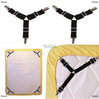 Kada 2pcstriangle suspender Holder ที่นอนแผ่นรัดคลิป grippers รัด