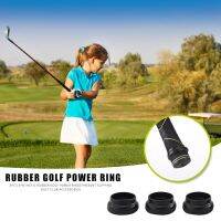 【CW】สีดำ3Pcs ยางสังเคราะห์ Golf Power แหวนตำแหน่งแหวนยางกันลื่นอุปกรณ์กอล์ฟป้องกันตก ของขวัญ กำนัล gift