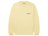 NicefeetTH - FOG – ESSENTIALS Mr. Porter Exclusive Appliquéd Logo L/S T-Shirt (GARDEN GLOVE/CREAM)