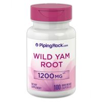 แท้ Piping Rock Wild Yam Root 1200 mg 100 Capsules