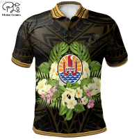 2023 3D plaster cosmos fashion 3D printing fold Polynesia 3D tshts Tahiti Polo ale summer design Short Sleeve light New polo shirt