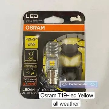 osram H4 Led headlight bulb all weather yellow light