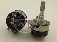 【CW】 2pcs with switch potentiometer B1K C08M08 8 40 AC125V3A 138 type / 25MM flower handle