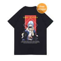 2023 KAOS RIMURU TEMPEST / TENSURA / TENSEI SIHITARA SLIME DATTA KEN / ANGOD T-SHIRT