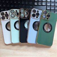 เคสโทรศัพท์ชุบหรูหราสำหรับ XR เพื่อ13pro เคสแม่เหล็ก XR Like 13pro XR ถึง14 Pro เคสนิ่ม