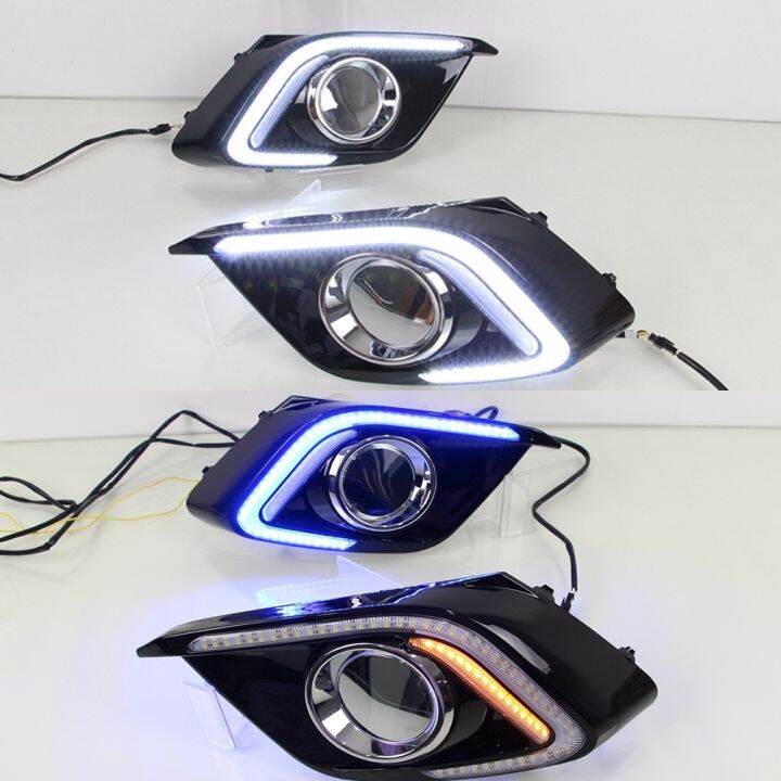 CSCSNL 1 Pair DRL LED DRL Daytime Running Lights For Mazda 3 Mazda3