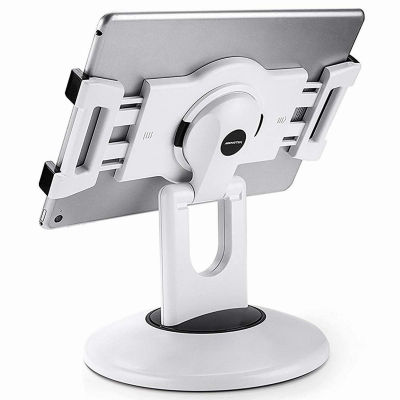 AboveTEK Retail Kiosk iPad Stand, 360° Rotating Commercial Tablet Stand, 6-13.5