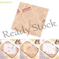 【hot sale】 ♤✴∋ B41 abongsea 100pcs Baking Package Food Pack Greaseproof Paper Bag Sandwich Donut Bread Wrapper Hamburger Paper Bag Kitchen Accessory Baking Nice