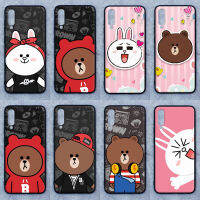 เคส Samsung A70 ลายหมีบราวน์ ขอบนิ่มหลังแข็ง เคสมือถือ เคสโทรศัพท์ Case เคส Tมหลังแข็ง ไม่ขูดตัวเครื่อง ไม่กัดขอบ งามสีสวย คมชัด