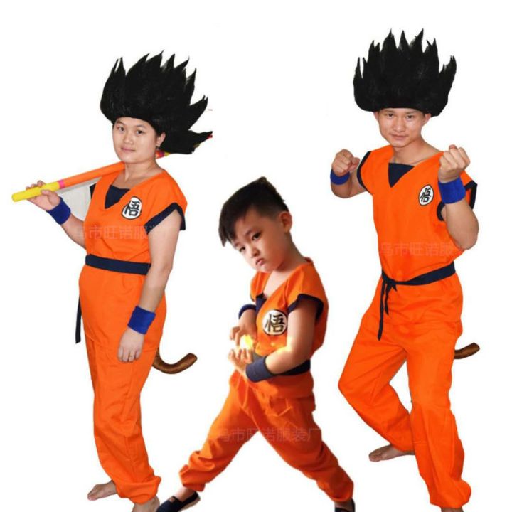 ชุดเครื่องแต่งกายคอสเพลย์-dragon-ball-สำหรับเด็ก