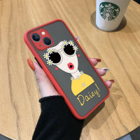 เคสสำหรับ Apple โทรศัพท์ iPhone 15 Plus 15 Pro แว่นตาการ์ตูนน่ารักเคสโทรศัพท์สำหรับหญิงสาวน่ารักขอบนิ่มมีน้ำค้างแข็งโปร่งใสเคสแข็งกันกระแทกกล้องคลุมทั้งหมดป้องกัน