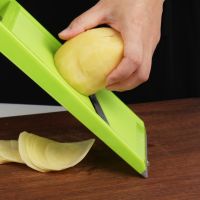 Handheld multifunctional kitchen vegetable slicer radish shaving potato salad cucumber