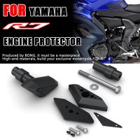 การคุ้มครองเครื่องยนต์รถจักรยานยนต์ของ R7สำหรับยามาฮ่า YZF-R7 MT-07 MT07 2022กรอบแถบเลื่อน2021เครื่องป้องกันการกระแทกการป้องกันที่ตกลงมา