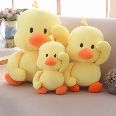 Children Kawaii Warm Hand Pillow Doll Birthday Gift Child Soothing Toy Little Yellow Duck Doll Stuffed Toys Plush Toys Toy Doll