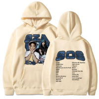 2023Singer SZA Music Album SOS Graphic Hoodie Men Fashion Vintage Oversize Hoodies Hip Hop Harajuku Sweatshirts Streetwear Size XS-4XL