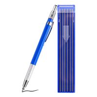 2X Silver Streak Welders Pencil with 24 Pcs Round Silver Refills, Metal Marker Pen Metal Carbide Scriber