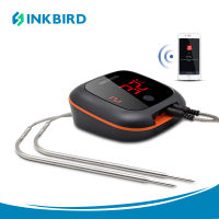 Inkbirdดิจิตอลบลูทูธชาร์จซ้ำได้เครื่องวัดอุณหภูมิบาร์บีคิวIBT-4XS 2 Probesสำหรับบาร์บีคิวปิ้งย่างเตาอบเนื้อเนื้อฟรีAPP,เหมาะสำหรับIOS Android